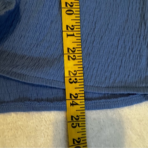 Talbots Tie Hem Button Front Shirt - Picture 4 of 8